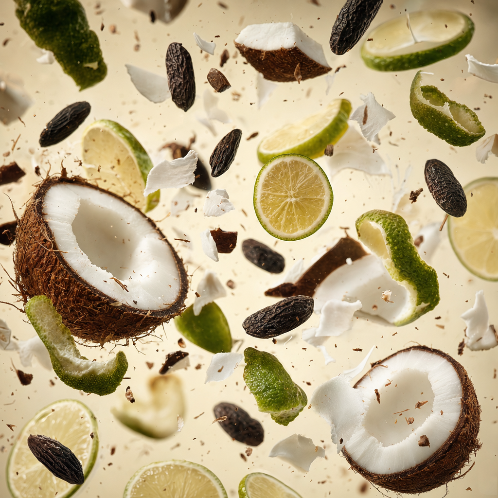 Ingredienti di IT'S A DUPE N°248: bergamotto, cocco e fava tonka