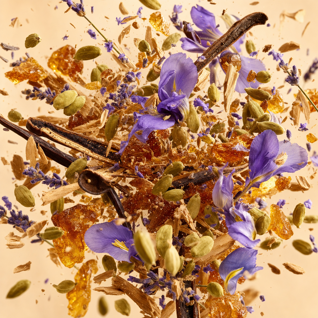 Ingredienti di IT'S A DUPE N°2002: cardamomo, lavanda, iris, vaniglia, note ambrate e note legnose