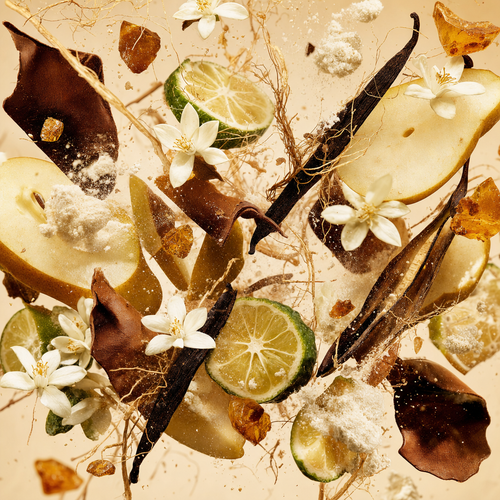 Ingredienti di IT'S A DUPE N°1038: pera, bergamotto, note floreali, cuoio, vaniglia, vetiver, ambra e muschio