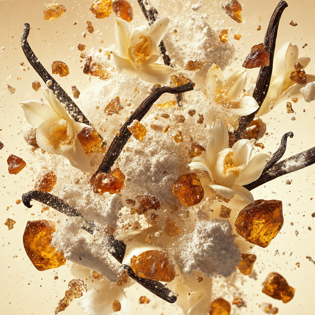 Ingredienti di IT'S A DUPE N°920: ambra, vaniglia e muschio