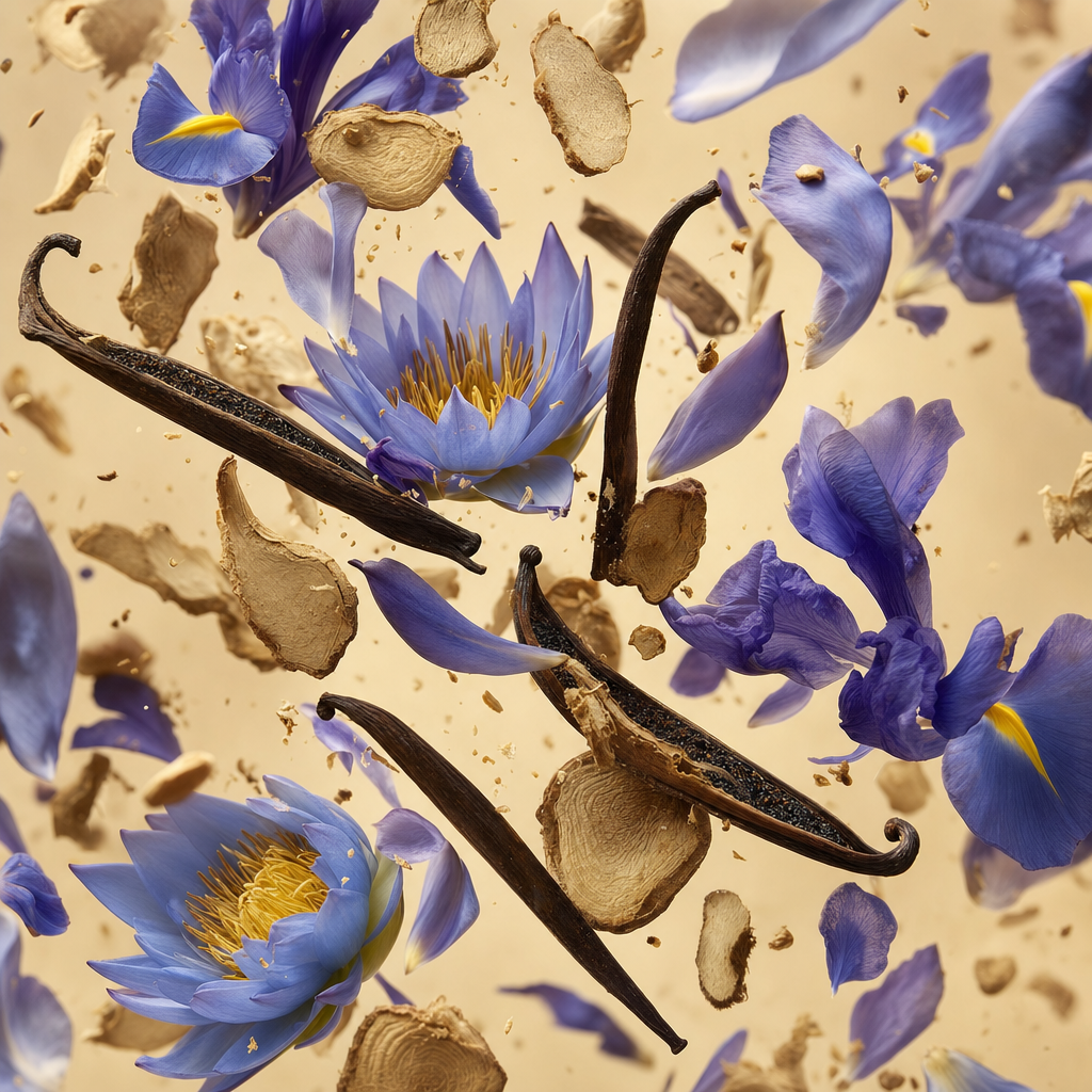 Ingredienti di IT'S A DUPE N°6259: loto blu, iris e vaniglia