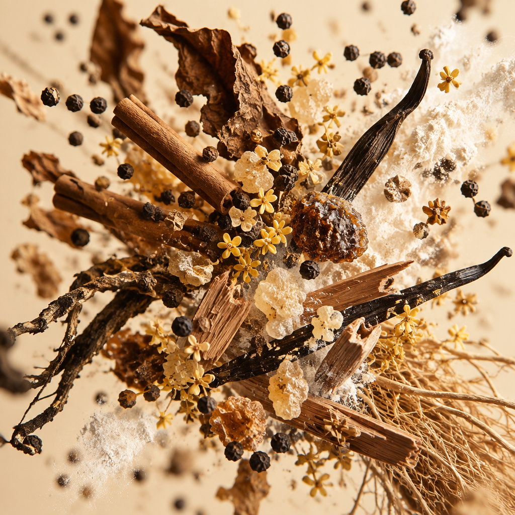 Ingredienti di IT'S A DUPE N°7080: cannella, pepe, tabacco, incenso, osmanto, labdano, vaniglia, cedro, muschio e vetiver