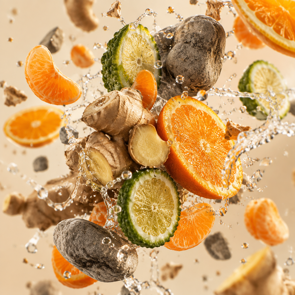 Ingredienti di IT'S A DUPE N°6128: mandarino, arancia, bergamotto, ambra grigia e zenzero