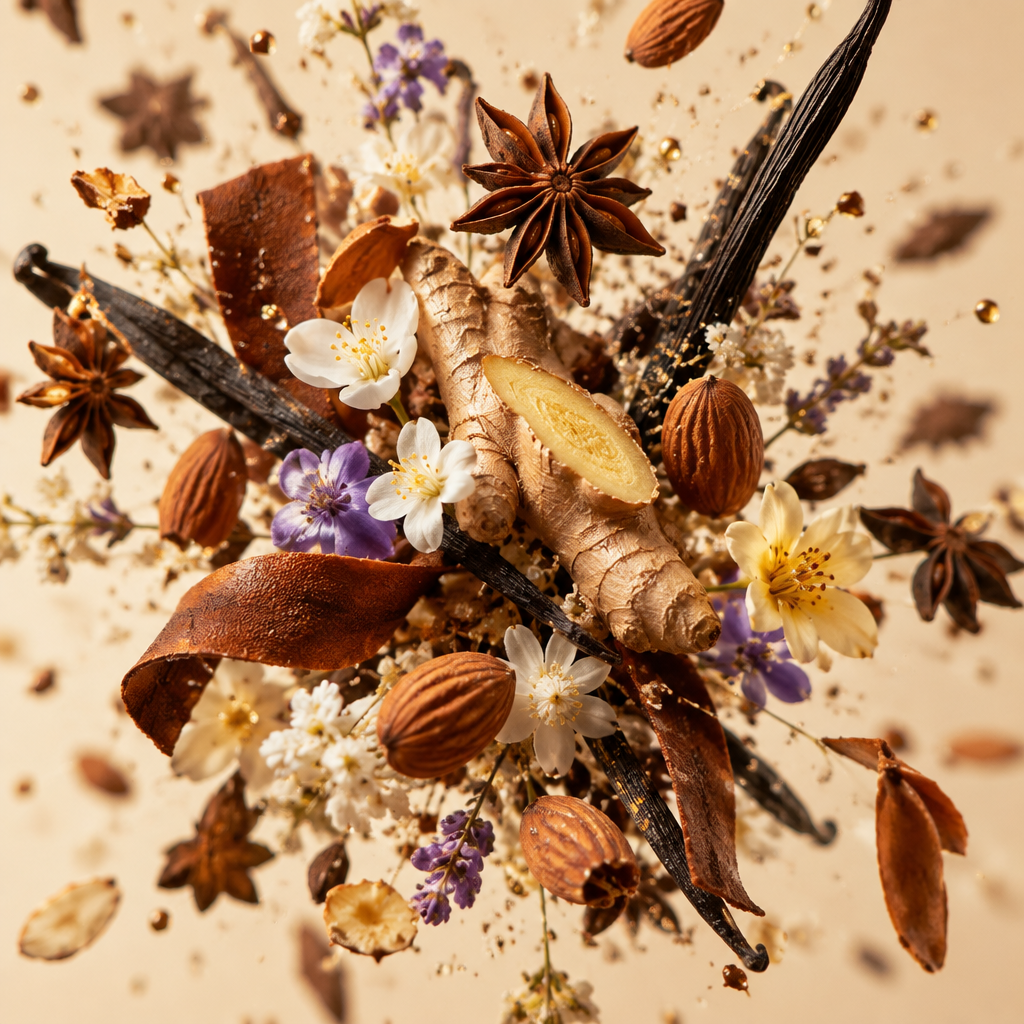 Ingredienti di IT'S A DUPE N°6306: anice, zenzero, mandorle, note floreali, vaniglia e cuoio