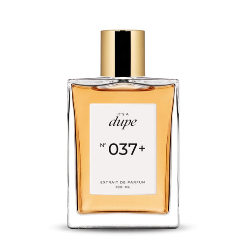 IT'S A DUPE N°037+ Extrait de Parfum 100 ml, flacone in vetro con tappo dorato