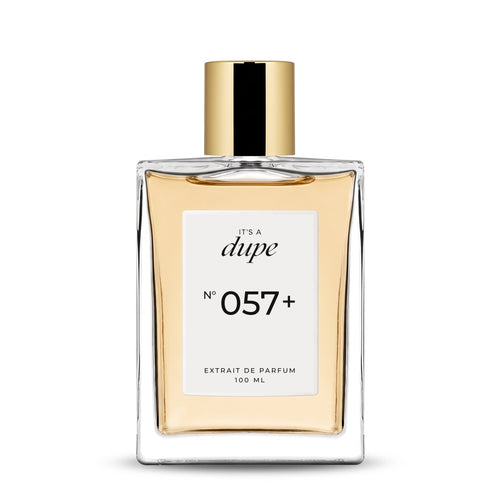 IT'S A DUPE N°057+ Extrait de Parfum 100 ml, flacone in vetro con tappo dorato