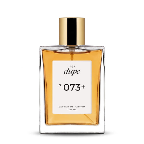 IT'S A DUPE N°073+ Extrait de Parfum 100 ml, flacone in vetro con tappo dorato