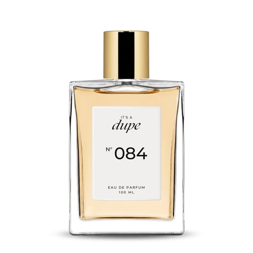 IT'S A DUPE N°084 Eau de Parfum 100 ml, flacone in vetro con tappo dorato