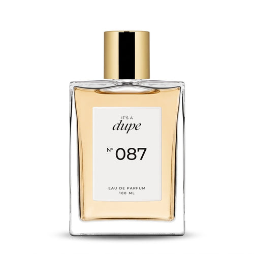 IT'S A DUPE N°087 Eau de Parfum 100 ml, flacone in vetro con tappo dorato