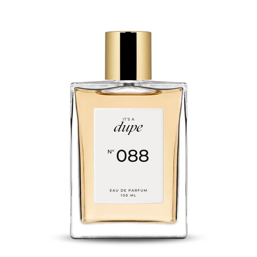 IT'S A DUPE N°088 Eau de Parfum 100 ml, flacone in vetro con tappo dorato