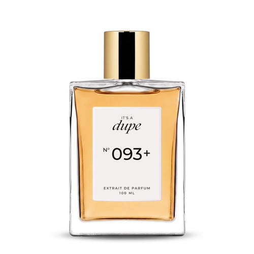IT'S A DUPE N°093+ Extrait de Parfum 100 ml, flacone in vetro con tappo dorato