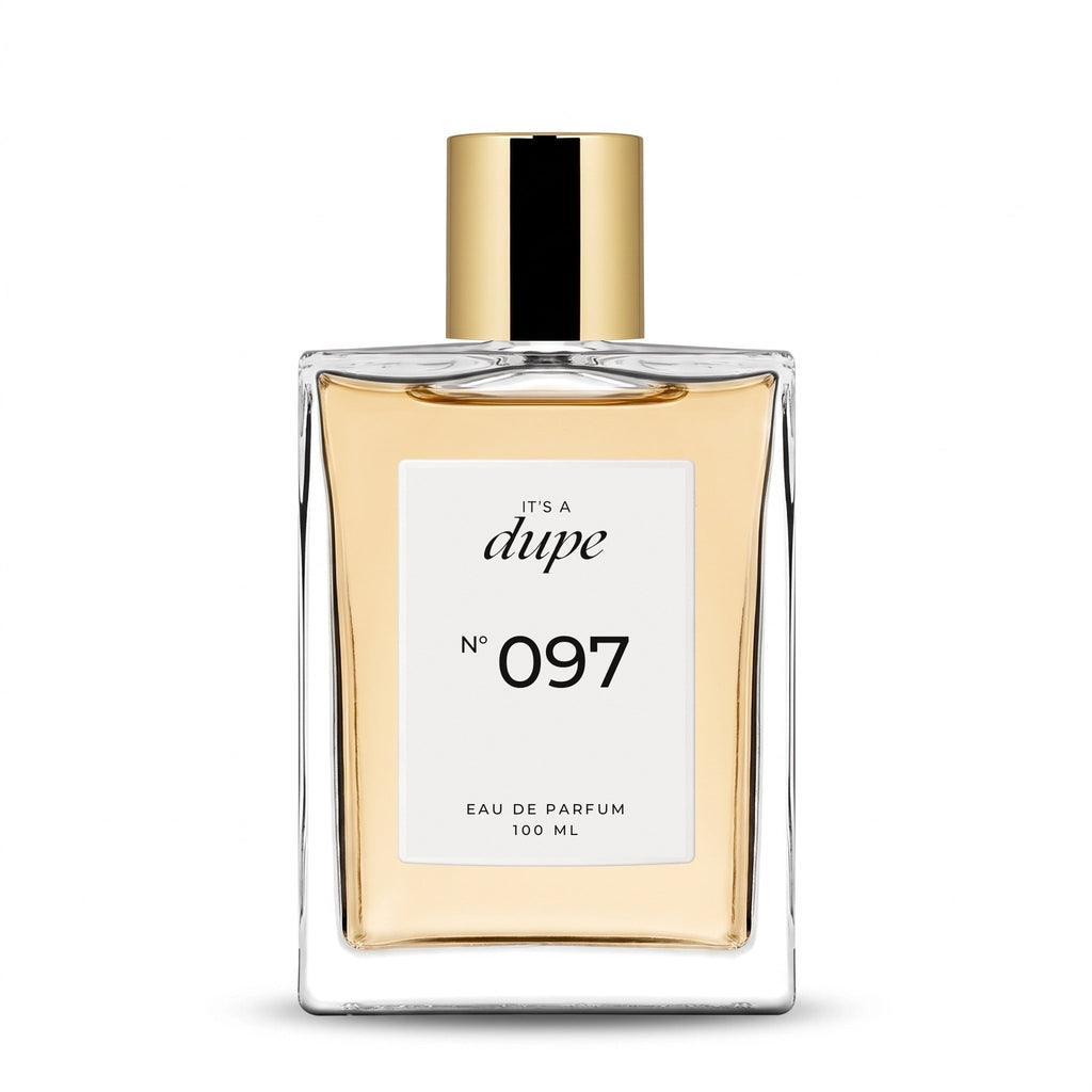 IT'S A DUPE N°097 Eau de Parfum 100 ml, flacone in vetro con tappo dorato