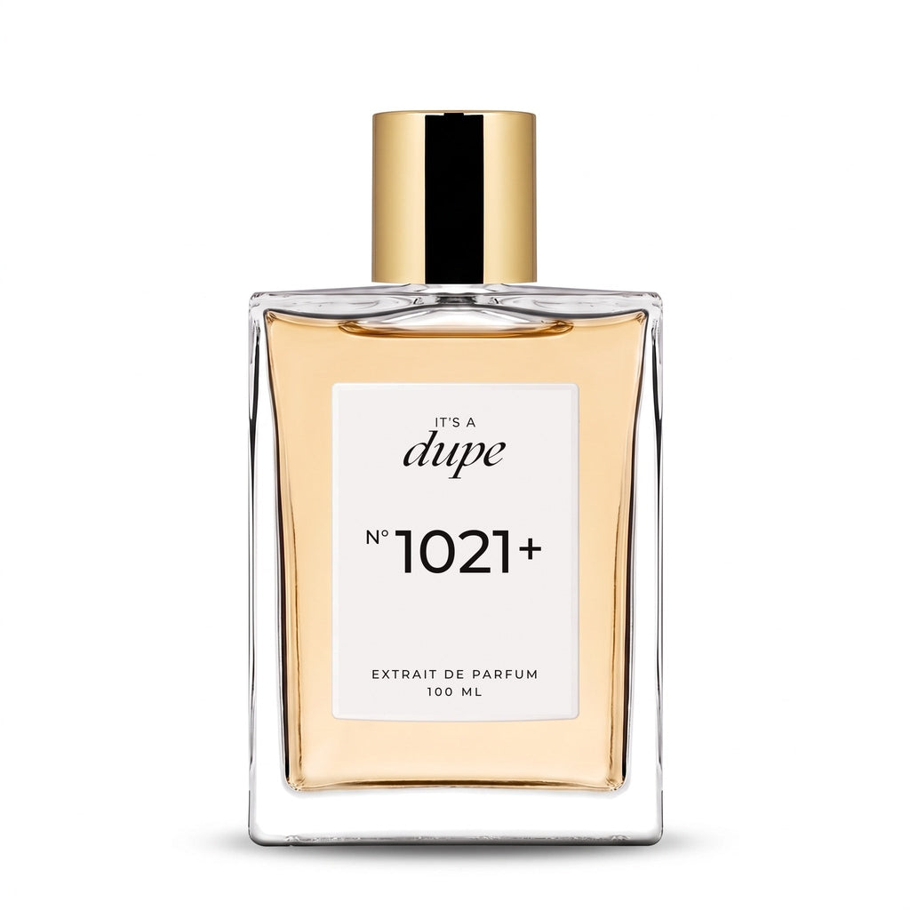 IT'S A DUPE N°1021+ Extrait de Parfum 100 ml, flacone in vetro con tappo dorato
