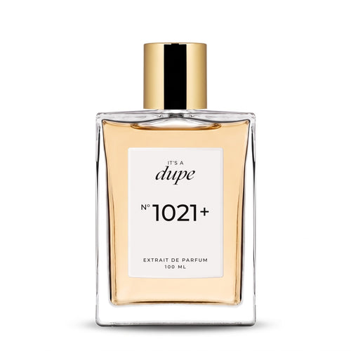IT'S A DUPE N°1021+ Extrait de Parfum 100 ml, flacone in vetro con tappo dorato