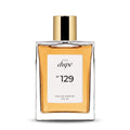 IT'S A DUPE N°129 Eau de Parfum 100 ml, flacone in vetro con tappo dorato