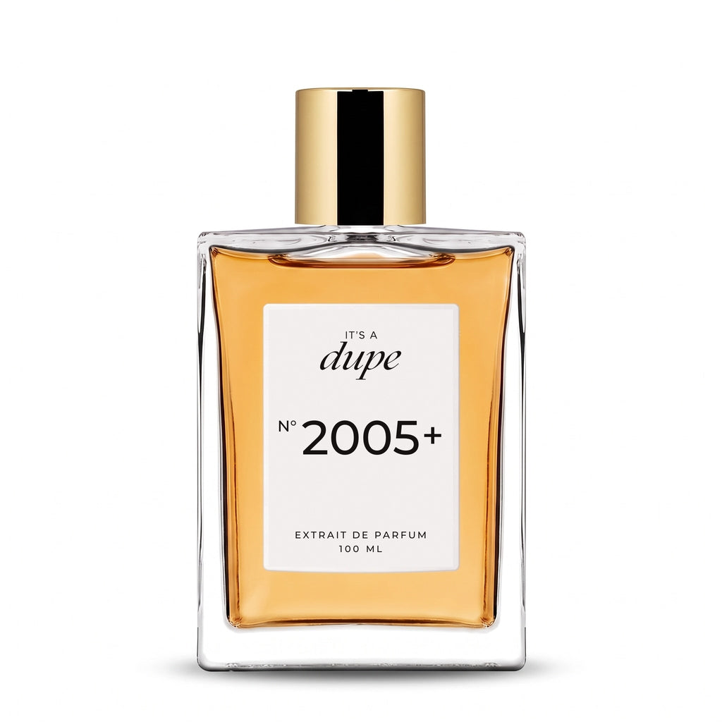 IT'S A DUPE N°2005+ Extrait de Parfum 100 ml, flacone in vetro con tappo dorato