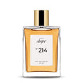 IT'S A DUPE N°214 Eau de Parfum 100 ml, flacone in vetro con tappo dorato