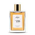 IT'S A DUPE N°235 Eau de Parfum 100 ml, flacone in vetro con tappo dorato