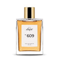 IT'S A DUPE N°609 Eau de Parfum 100 ml, flacone in vetro con tappo dorato