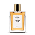 IT'S A DUPE N°636 Eau de Parfum 100 ml, flacone in vetro con tappo dorato