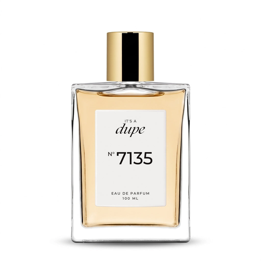 IT'S A DUPE N°7135 Eau de Parfum 100 ml, flacone in vetro con tappo dorato