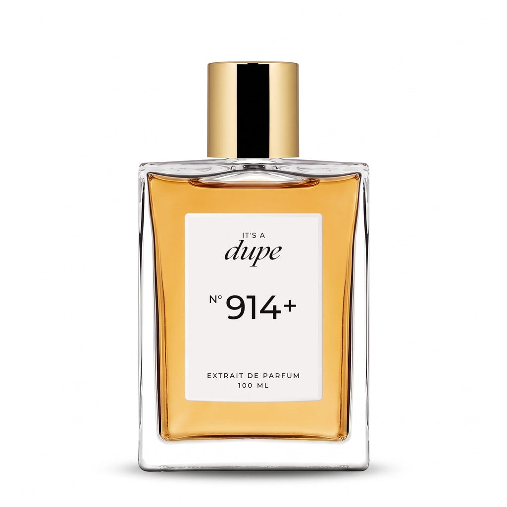 IT'S A DUPE N°914+ Extrait de Parfum 100 ml, flacone in vetro con tappo dorato